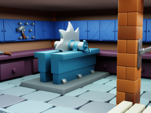 Lumberjack Shop Model 3D