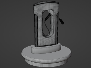 Tesla Charging Station 3D 模型