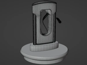 Tesla Charging Station 3D Model