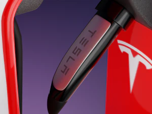 Tesla Charging Station 3D Model