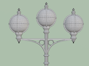 Street Lamp Pack 3D Модель