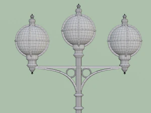 Street Lamp Pack 3D Model
