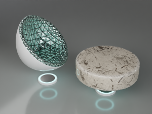 Sci-Fi Chair 3D-Modell