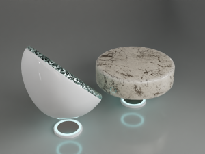 Sci-Fi Chair 3D-Modell
