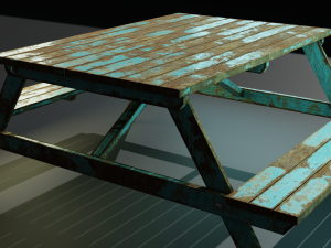 Picnic Table Modèle 3D
