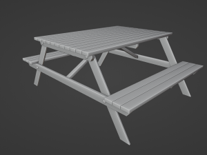 Picnic Table Modèle 3D