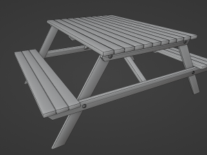 Picnic Table Modèle 3D