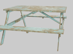 Picnic Table Modèle 3D