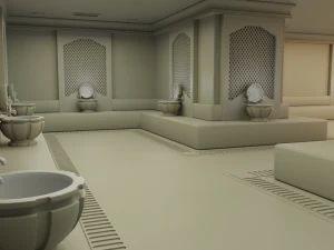 Turkish Bath 3D Model