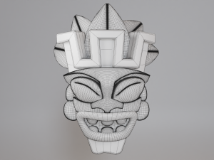 Mayaian Mask 3D Model