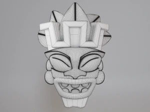 Mayaian Mask 3D Model