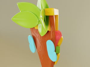 Mayaian Mask 3D Model