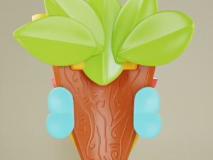 Mayaian Mask 3D Model