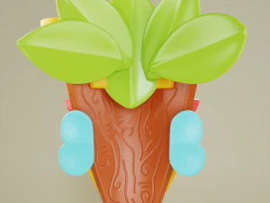 Mayaian Mask 3D Model