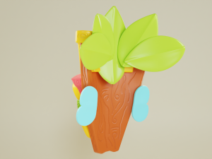 Mayaian Mask 3D Model