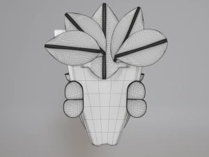Mayaian Mask 3D Model