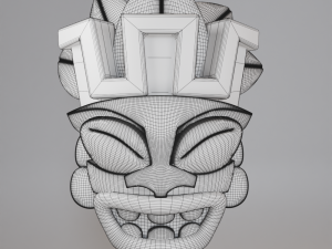 Mayaian Mask 3D Model