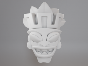Mayaian Mask 3D Model