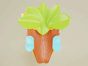Mayaian Mask 3D Model