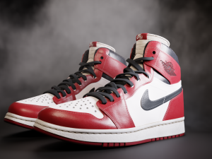 Air Jordan 1 Retro Chicago Modelo 3D