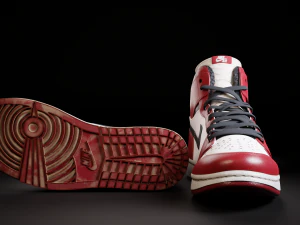 Air Jordan 1 Retro Chicago 3D Model