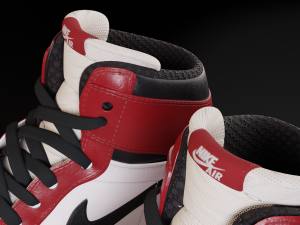 Air Jordan 1 Retro Chicago Modelo 3D