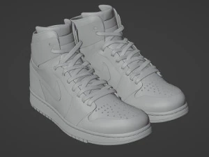 Air Jordan 1 Retro Chicago 3D Model
