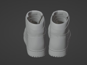 Air Jordan 1 Retro Chicago Modelo 3D