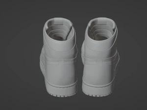 Air Jordan 1 Retro Chicago 3D Model