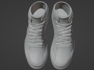Air Jordan 1 Retro Chicago Modelo 3D