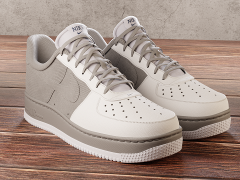 Air Force 1 Custom 3D Model