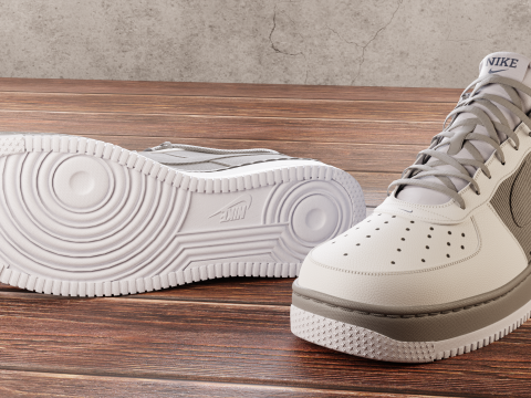Air Force 1 Custom Modelo 3D
