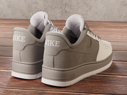 Air Force 1 Custom Modelo 3D
