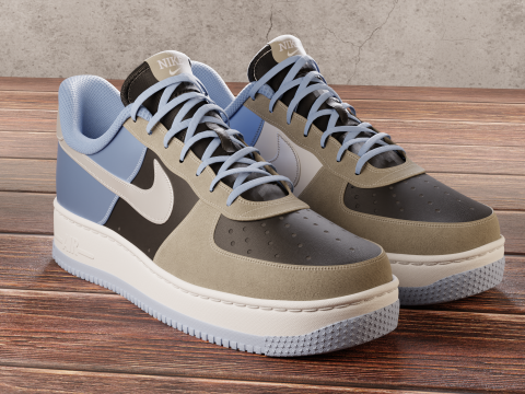 Air Force 1 Custom 3D Model