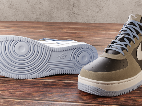 Air Force 1 Custom 3D Model