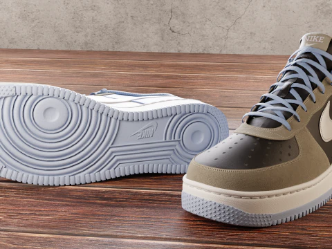 Air Force 1 Custom 3D Model