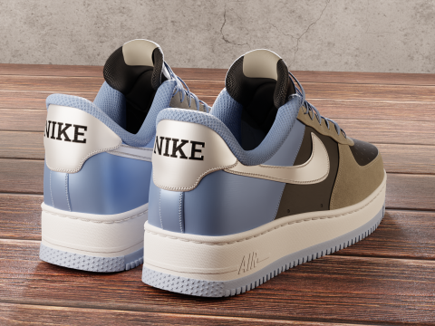 Air Force 1 Custom 3D Model
