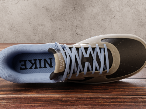 Air Force 1 Custom 3D Model