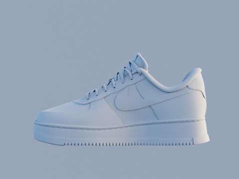 Air Force 1 Custom 3D Model