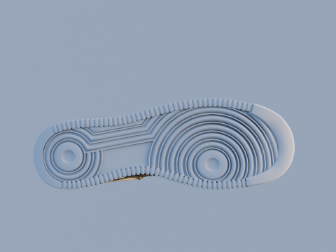 Air Force 1 Custom 3D Model