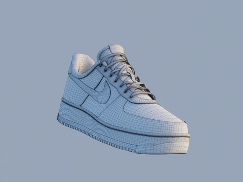 에어포스 1 3D 모델