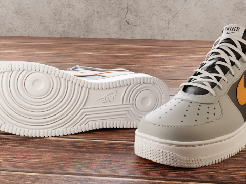 Air Force 1 3D Модель