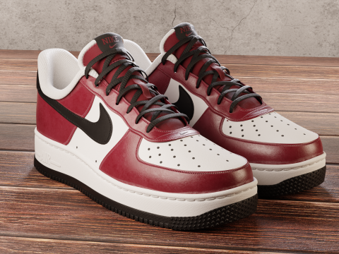 Air Force 1 Lv8 3D Model