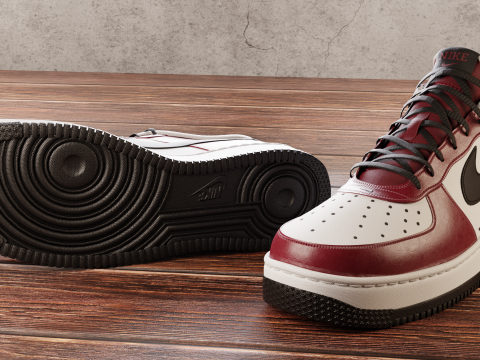 Air Force 1 Lv8 Modelo 3D