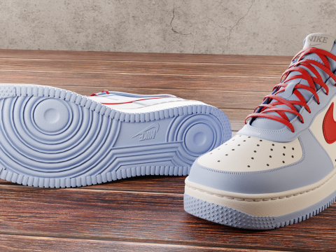 Air Force 1 Custom 3D Model