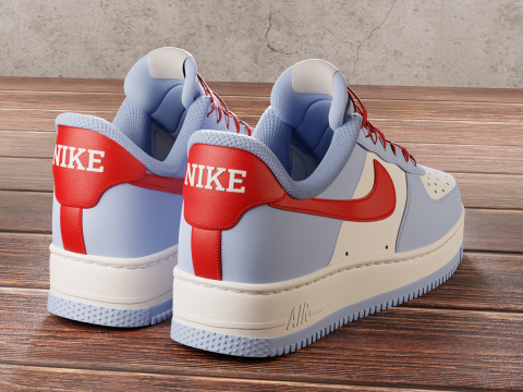 Air Force 1 Custom 3D Model