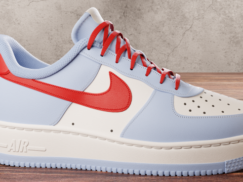 Air Force 1 Custom 3D Model