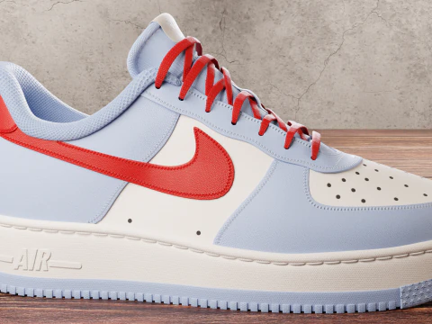 Air Force 1 Custom 3D Model