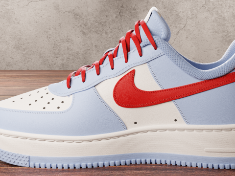 Air Force 1 Custom 3D Model