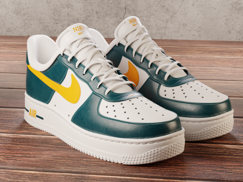 Air Force 1 Custom 3D Model